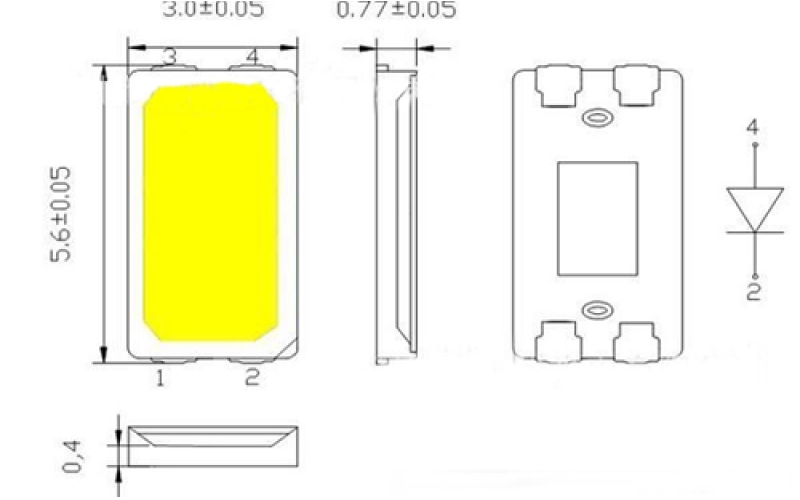 最齊全的貼片LED封裝尺寸及參數(shù)介紹